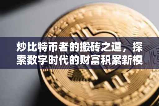 炒比特币者的搬砖之道，探索数字时代的财富积累新模式