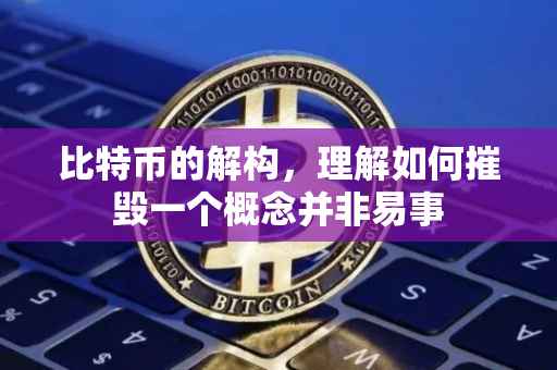 比特币的解构，理解如何摧毁一个概念并非易事