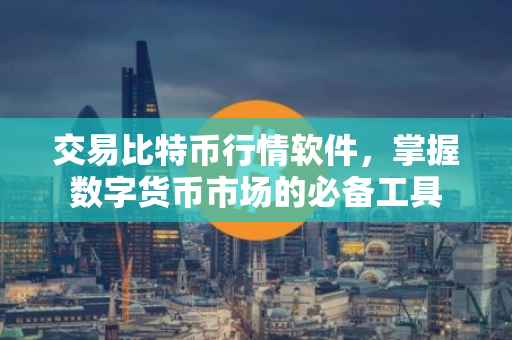 交易比特币行情软件，掌握数字货币市场的必备工具