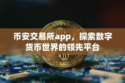 币安交易所app，探索数字货币世界的领先平台