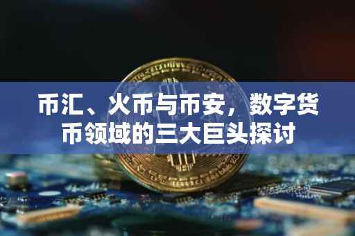 币汇、火币与币安，数字货币领域的三大巨头探讨
