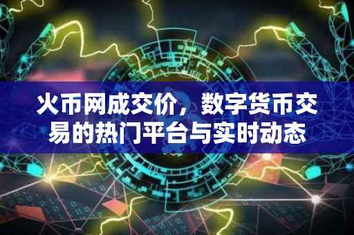 火币网成交价,数字货币交易的热门平台与实时动态