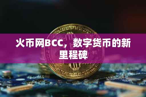 火币网BCC，数字货币的新里程碑
