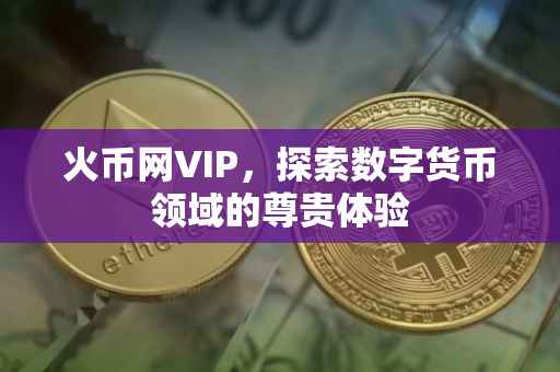 火币网VIP，探索数字货币领域的尊贵体验