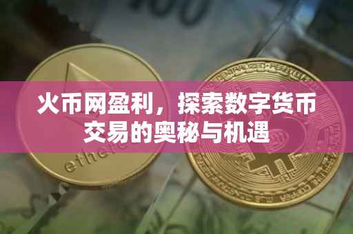 火币网盈利，探索数字货币交易的奥秘与机遇