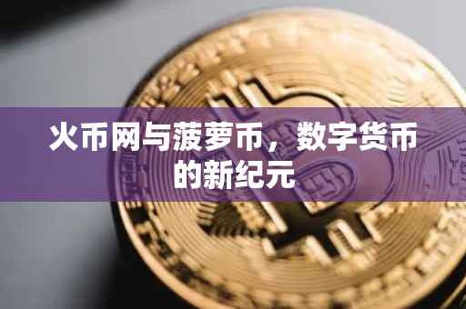 火币网与菠萝币，数字货币的新纪元