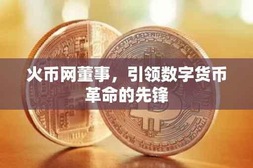 火币网董事,引领数字货币革命的先锋