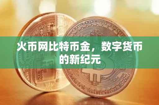 火币网比特币金，数字货币的新纪元