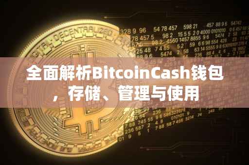 全面解析BitcoinCash钱包，存储、管理与使用