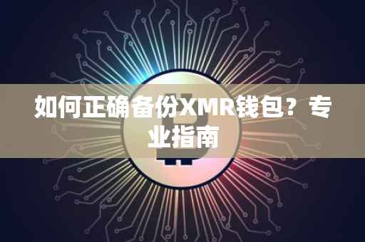 如何正确备份XMR钱包?专业指南