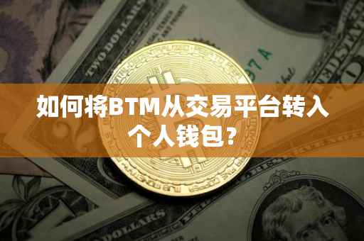 如何将BTM从交易平台转入个人钱包？