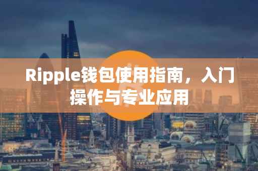 Ripple钱包使用指南，入门操作与专业应用