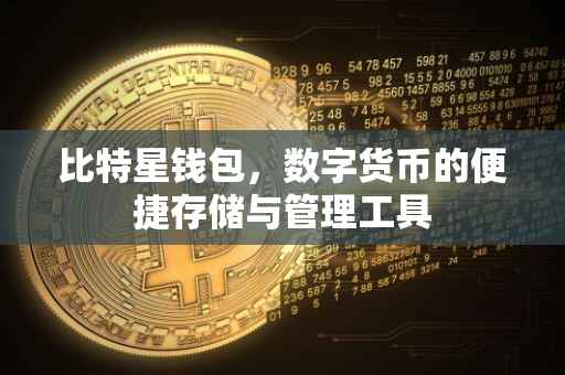 比特星钱包，数字货币的便捷存储与管理工具