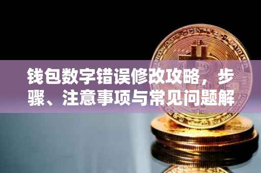 钱包数字错误修改攻略，步骤、注意事项与常见问题解答