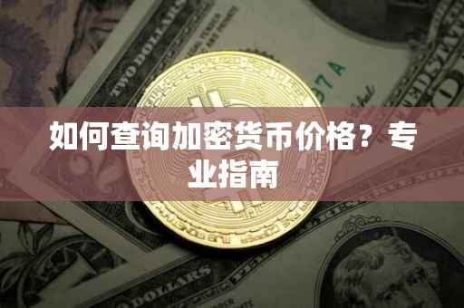 如何查询加密货币价格?专业指南