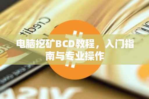电脑挖矿BCD教程,入门指南与专业操作
