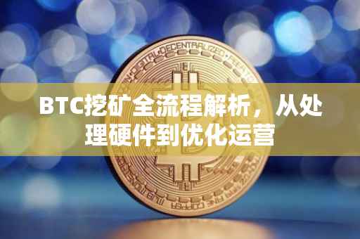 BTC挖矿全流程解析，从处理硬件到优化运营