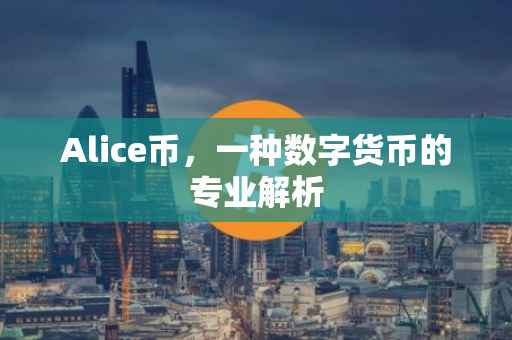 Alice币，一种数字货币的专业解析