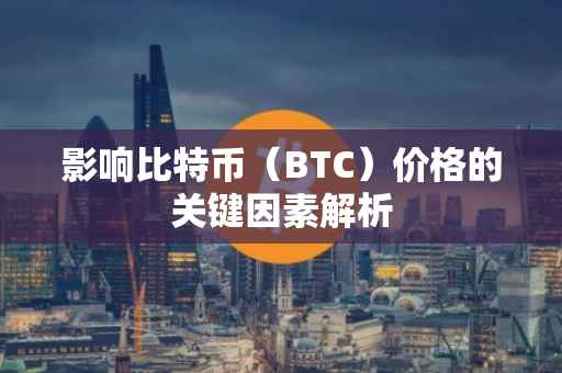 影响比特币（BTC）价格的关键因素解析