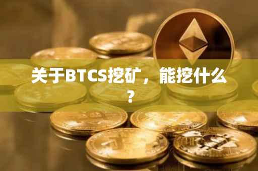 关于BTCS挖矿，能挖什么？