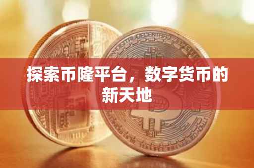探索币隆平台，数字货币的新天地
