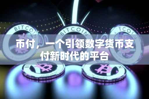 币付，一个引领数字货币支付新时代的平台