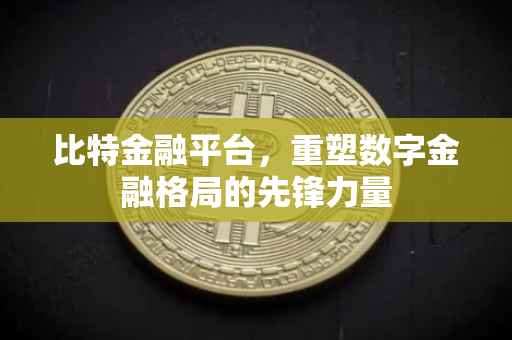 比特金融平台，重塑数字金融格局的先锋力量