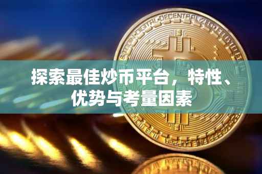探索最佳炒币平台，特性、优势与考量因素