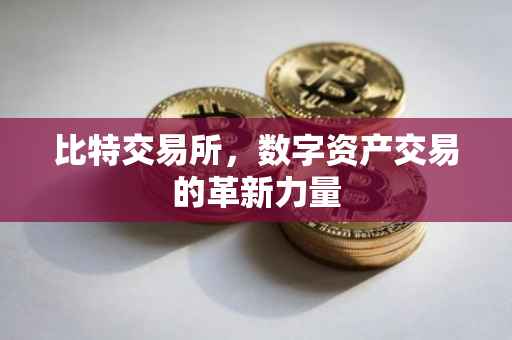 比特交易所，数字资产交易的革新力量