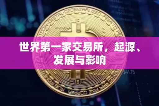 世界第一家交易所，起源、发展与影响