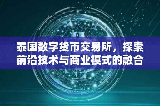 泰国数字货币交易所，探索前沿技术与商业模式的融合