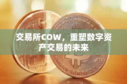 交易所COW，重塑数字资产交易的未来