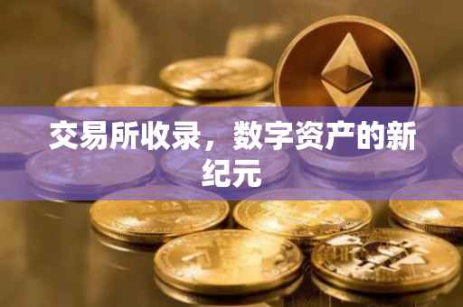 交易所收录，数字资产的新纪元