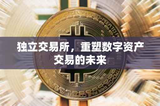 独立交易所，重塑数字资产交易的未来
