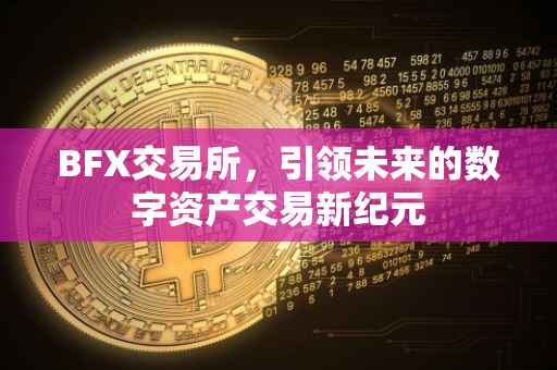BFX交易所，引领未来的数字资产交易新纪元