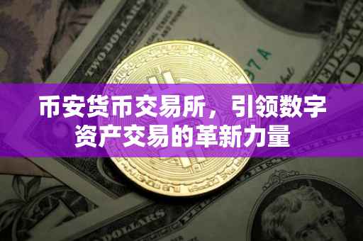 币安货币交易所，引领数字资产交易的革新力量