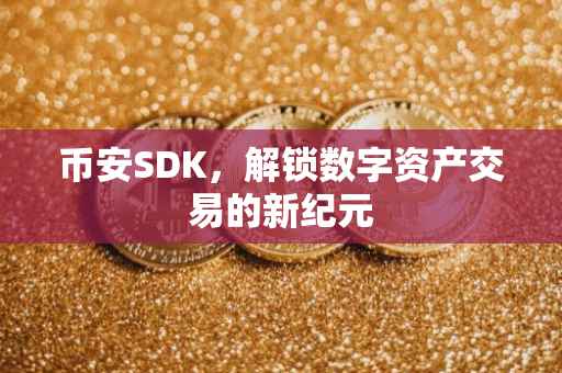 币安SDK,解锁数字资产交易的新纪元