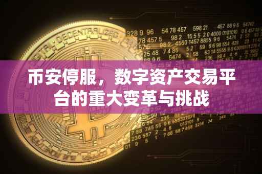 币安停服，数字资产交易平台的重大变革与挑战