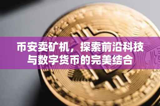 币安卖矿机，探索前沿科技与数字货币的完美结合