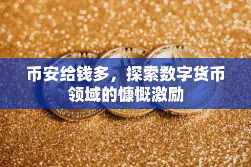 币安给钱多,探索数字货币领域的慷慨激励