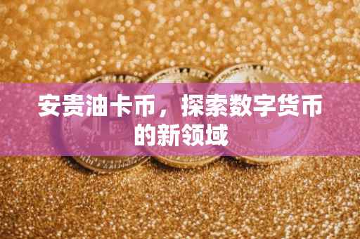 安贵油卡币,探索数字货币的新领域