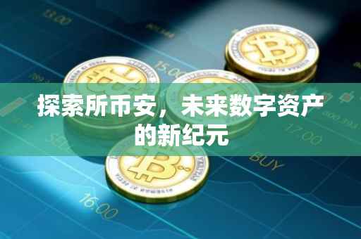 探索所币安,未来数字资产的新纪元