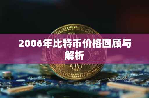2006年比特币价格回顾与解析