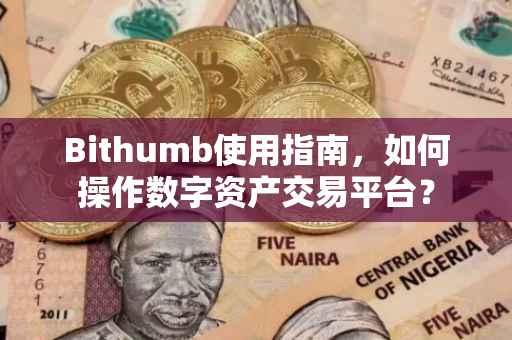 Bithumb使用指南，如何操作数字资产交易平台？