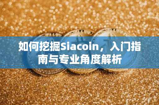 如何挖掘Siacoin，入门指南与专业角度解析