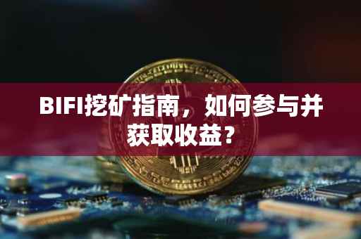 BIFI挖矿指南，如何参与并获取收益？