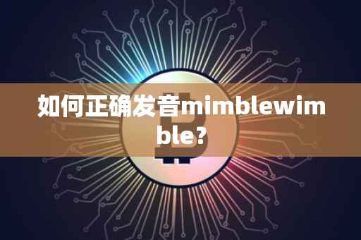 如何正确发音mimblewimble?