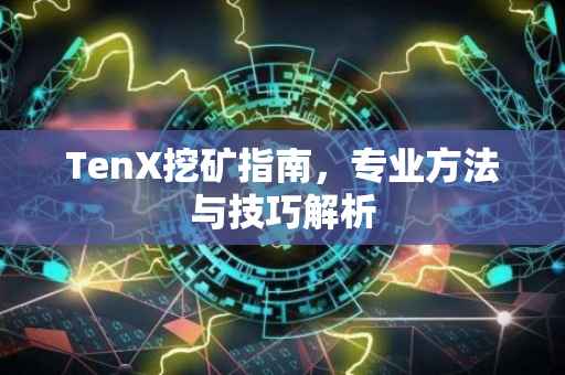 TenX挖矿指南，专业方法与技巧解析