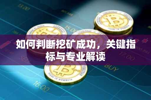 如何判断挖矿成功，关键指标与专业解读