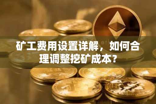 矿工费用设置详解，如何合理调整挖矿成本？